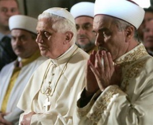 Description: Benedict-Ratzinger and Imams