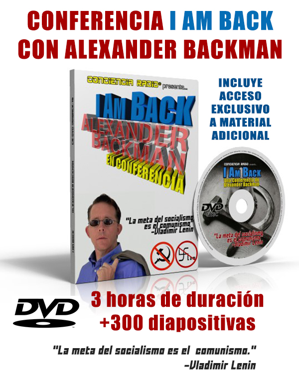 DVD CONFERENCIA I AM BACK CON ALEXANDER BACKMAN