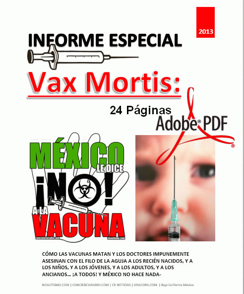 VAX MORTIS INFORME ESPECIAL 2013